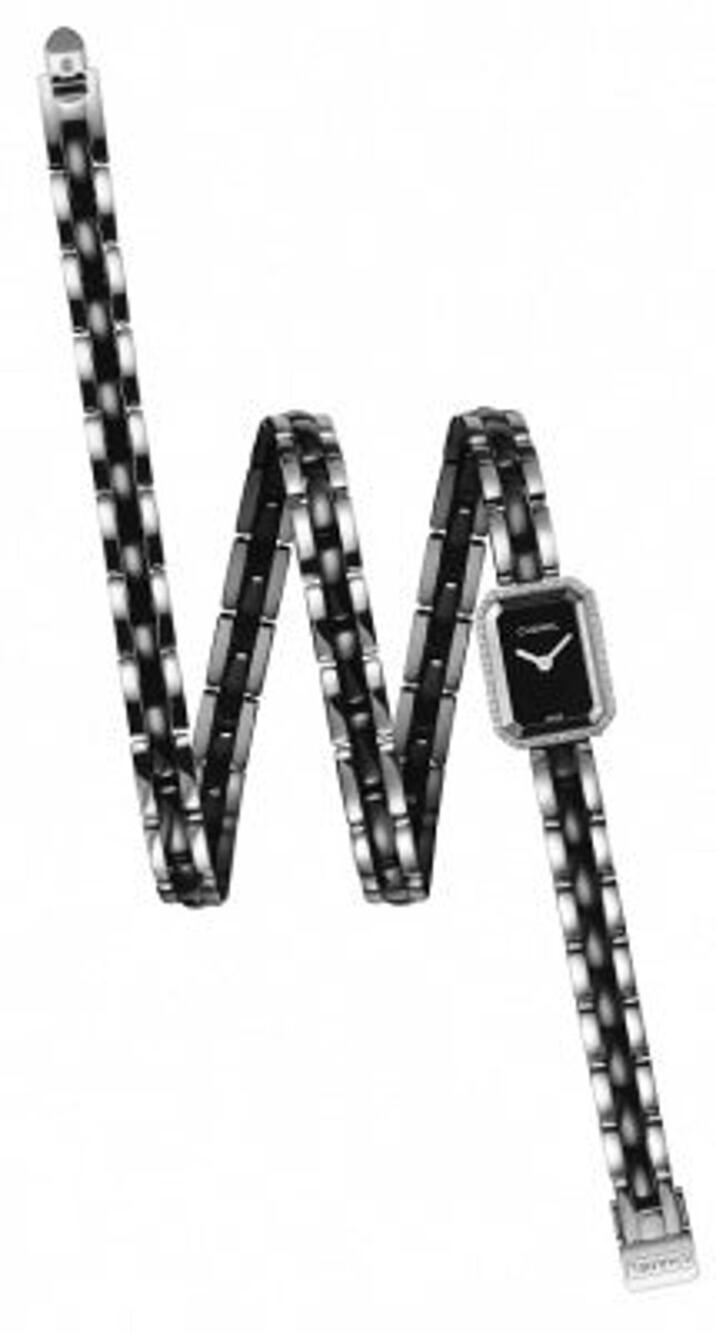 Chanel Première 18K White Gold Diamond Bezel Triple Wrap Watch w/ Box